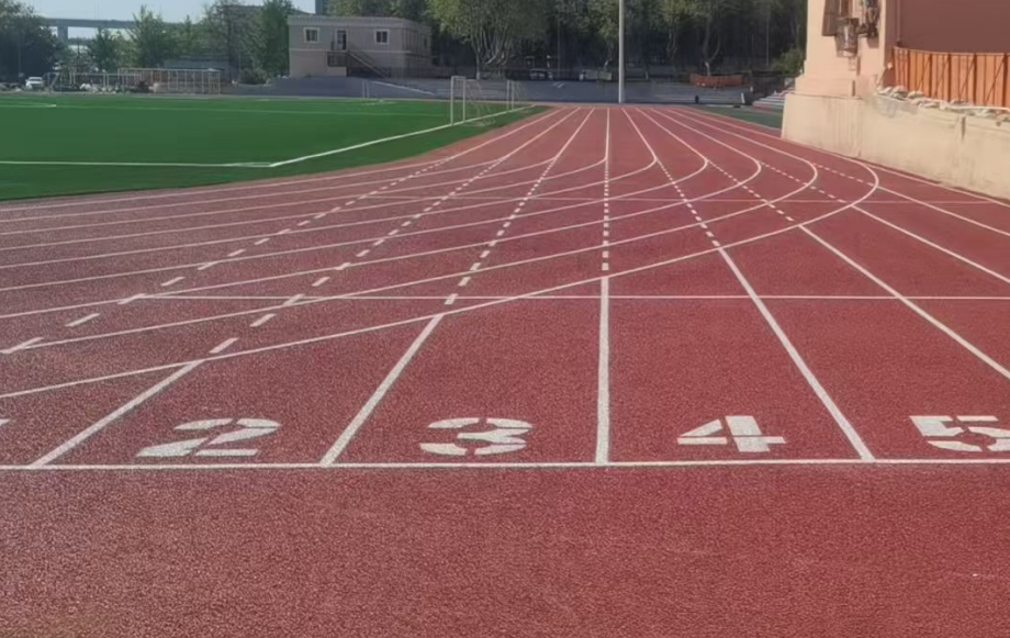 汕头市塑胶颗粒学校运动操场 - 方案